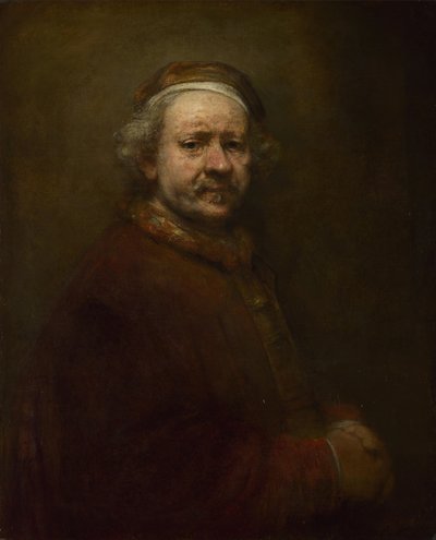 Self Portrait at the Age of 63 by Rembrandt van Rijn